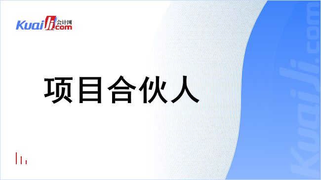 项目合伙人