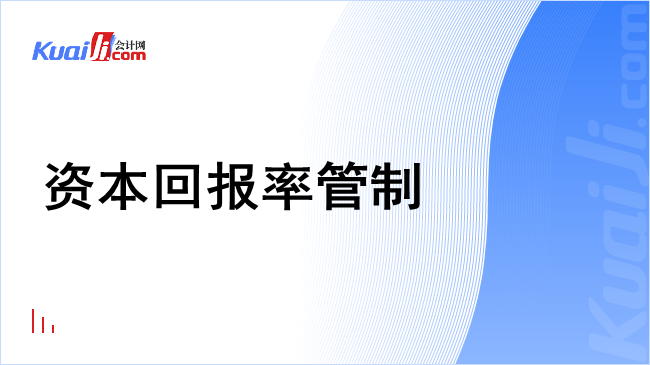 资本回报率管制